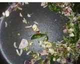 A picture of step 1 of Moong Daal with Green peas.
