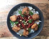 Une image de l'étape 9 de Poulet impérial.