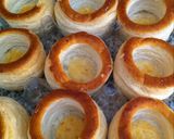 Foto del paso 2 de la receta Volovanes rellenos de huevo duro y bechamel