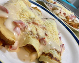 Foto del paso 5 de la receta: Panqueques rellenos con carne