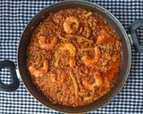 Foto del paso 4 de la receta Arroz con calamares y langostinos
