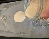 A picture of step 1 of Spiced sourdough crackers with yogurt and honey dip 🍪🍯.