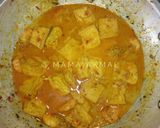Foto langkah ke 4 dari resep Kare Udang Tahu.