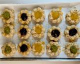 รูปขั้นตอนการทำที่ 3 ของ คุกกี้🍪กรอบหน้าแยมสับปะรด🍍และเชอร์รี่ 🍒🎄🎅Jam Cookies 🍒🎁