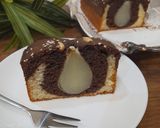 عکس مرحله 5 از دستور کیک گلابی درسته