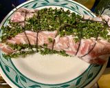 Foto del paso 3 de la receta: Lomo de Cerdo Ibérico a la Sal con Salsa de Tomillo y Pimentón (Thermomix)