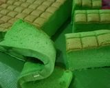 Foto langkah ke 3 dari resep Pandan Ogura Cake.
