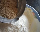 A picture of step 3 of Jaggery filled rice flour cookies.