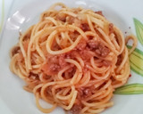 Foto langkah ke 8 dari resep Spagheti Bolognaise.
