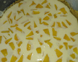 Foto del paso 6 de la receta: Tarta con melocotón, queso y leche condensada