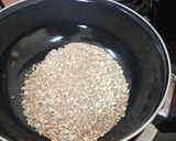 A picture of step 1 of Sesame Badam Chocolate Toffee.
