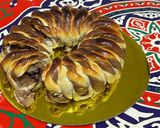 صورة لخطوة 9 من وصفة فطيرة طاقية السلطان 💚