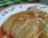 Foto langkah ke 6 dari resep Sawi Putih Isi Daging Kukus.