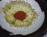 A picture of step 1 of Drumstick besan dry.