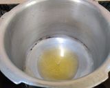 A picture of step 1 of LASANIYA BATATA nu SHAAK...