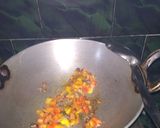 A picture of step 2 of Chhurpi Soup.