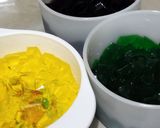 Foto langkah ke 3 dari resep Pudding Green Mozaik.
