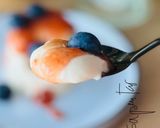 Foto del paso 4 de la receta Tarta de queso a baja temperatura Sous/vide 🫕 🫐 😍