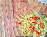 Foto langkah ke 5 dari resep Tumis Pepaya Muda Bumbu Iris.