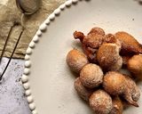 A picture of step 1 of Cinnamon castagnole.