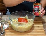 Foto del paso 6 de la receta: Pastel salado de patatas, carne y salsa de tomate