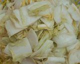 Hình bước làm 5 của món Kim chi cải thảo