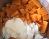 🥘Sütőtökös édesburgonyás krémleves🥘 recept fázis 2 fotója