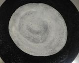 A picture of step 3 of Sama Dosa.