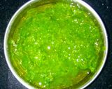 धनिया पत्ते की चटपटी चटनी(Dhaniya patte ki chatpati chatni recipe in Hindi) रेसिपी चरण 3 फोटो