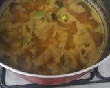 A picture of step 3 of Aalo bhujia without oil.