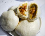 Foto langkah ke 8 dari resep Bakpao Isi Ayam (No Mixer).