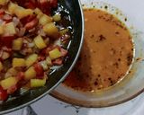 A picture of step 9 of Memon's Fusion Omelette.