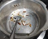 A picture of step 3 of Black rice payasam(kheer).