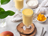 Restaurant Style Mango Lassi (two ingredient)