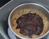 Foto langkah ke 6 dari resep S'mores Brownies Marshmallow with White Chocolate Chip and Strawberry Jam Airfryer.
