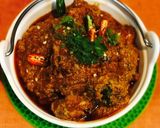 A picture of step 11 of Traditional Rajasthani: Mohan Maas- Chicken 🍗😋.