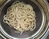 A picture of step 2 of Soba noodles.