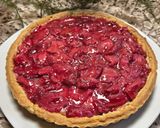 Foto del paso 4 de la receta: Tarta Con Crema Pastelera Y Compota De Frutillas ❤️🍓 Mamá 🍓❤️