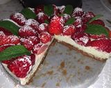 Une image de l'étape 9 de Tarte aux fraises sans cuisson.