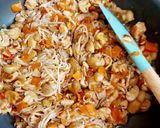 Pas rețetă Noodles cu pui și legume 5 fotografie