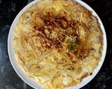 Foto del paso 5 de la receta Tortilla de cebolla tierna con brotes de brócoli