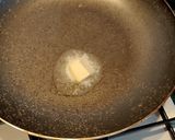 Foto del passaggio 5 della ricetta Spaghetti allo Zafferano e Crema di Ceci con Speck Croccante