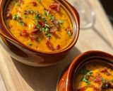 A picture of step 6 of Carrot Ginger Soup w/ bacon.