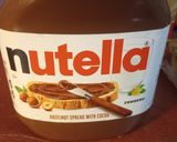 A picture of step 5 of Nutella, Strawberry Jam Oven Pancake.