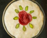 A picture of step 5 of Pistachio Phirni.