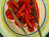 Escabeche agridulce (berenjena 🍆 pimiento 🫑 y ajo 🧄)