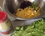 Foto del paso 2 de la receta: Ensalada de manzana con pollo