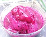 Foto langkah ke 2 dari resep Sorbet Buah Naga Merah.