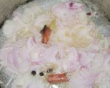 A picture of step 1 of Chicken korma.