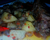 Foto del paso 4 de la receta: Vacío al horno con papas súper fácil